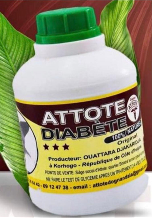 DIABETES NO MORE WITH ATTOTE DIABETE!!!